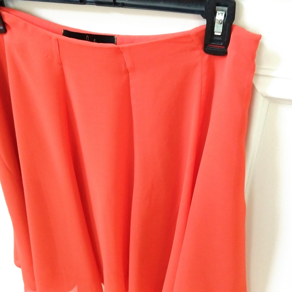 NWOT bright flowy skirt - Picture 2 of 4